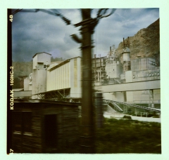 Industrial Post-Apocalypse. Camera: Holga 120. Film: Kodak 160NC.
