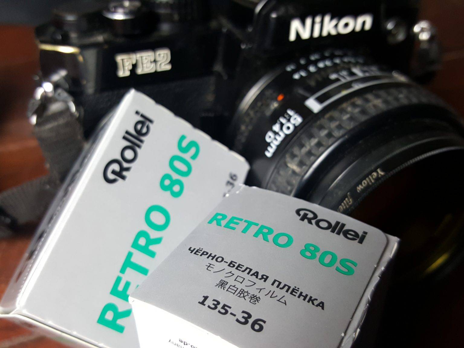 Rollei Retro 80S Black and White Film & Nikon FE2