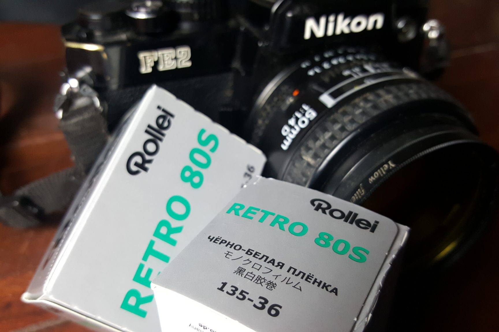 Rollei Retro 80S Black and White Film & Nikon FE2